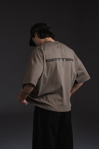 SETTER® "AFFILIATED" T-SHIRT - TAUPE LATTE