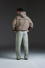 Load image into Gallery viewer, SETTER® &quot;AFFILIATED&quot; HEAVY CROP HOODIE - TAUPE LATTE
