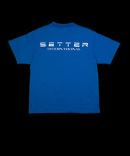 Load image into Gallery viewer, &quot;SETTER INTERNATIONAL&quot; T-SHIRT (Lightning Blue)
